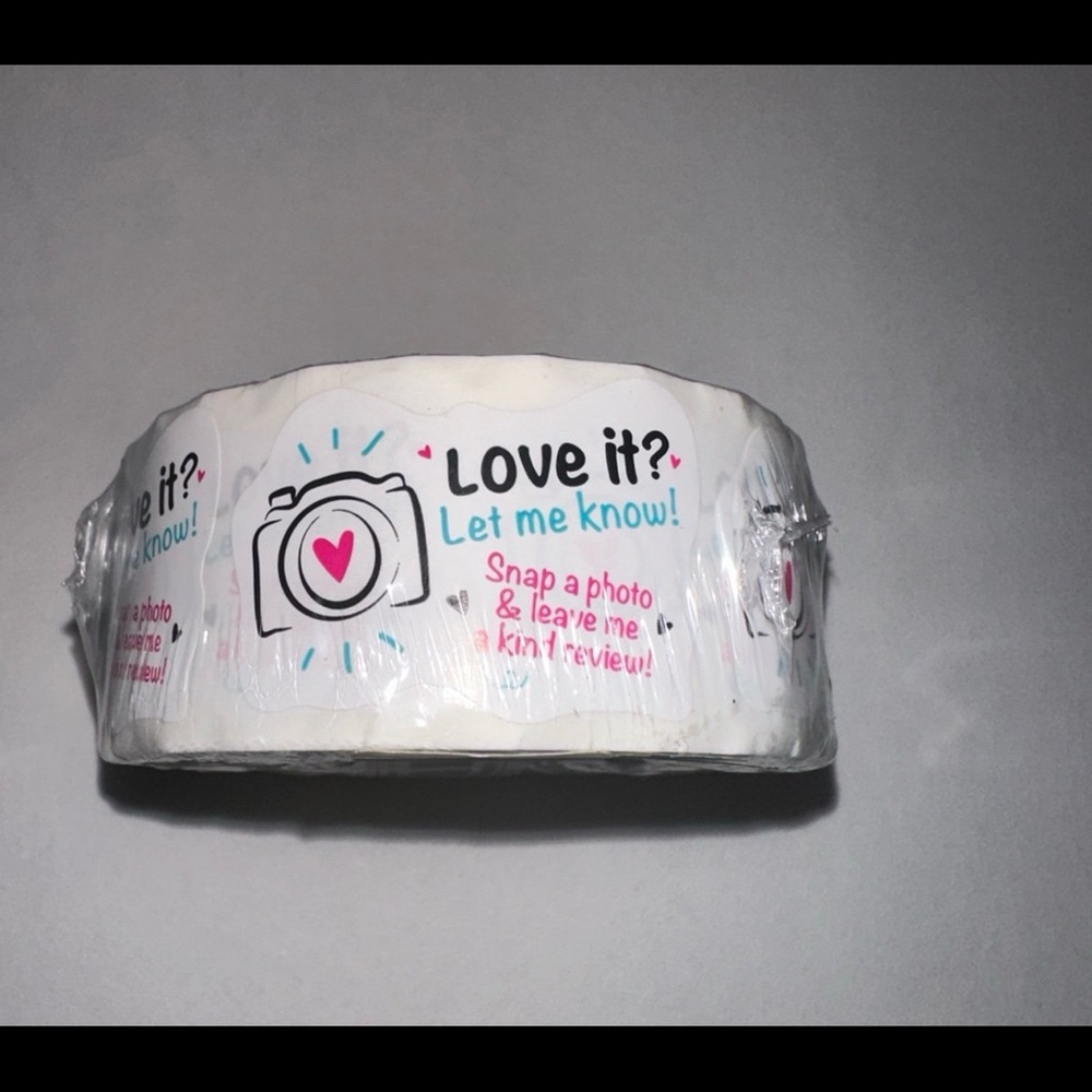 500 pcs Love it? Let me know! Stickers - Picture 4 of 4